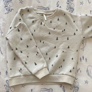 Rylee+Cru Tree Sweatshirt 4-5Y